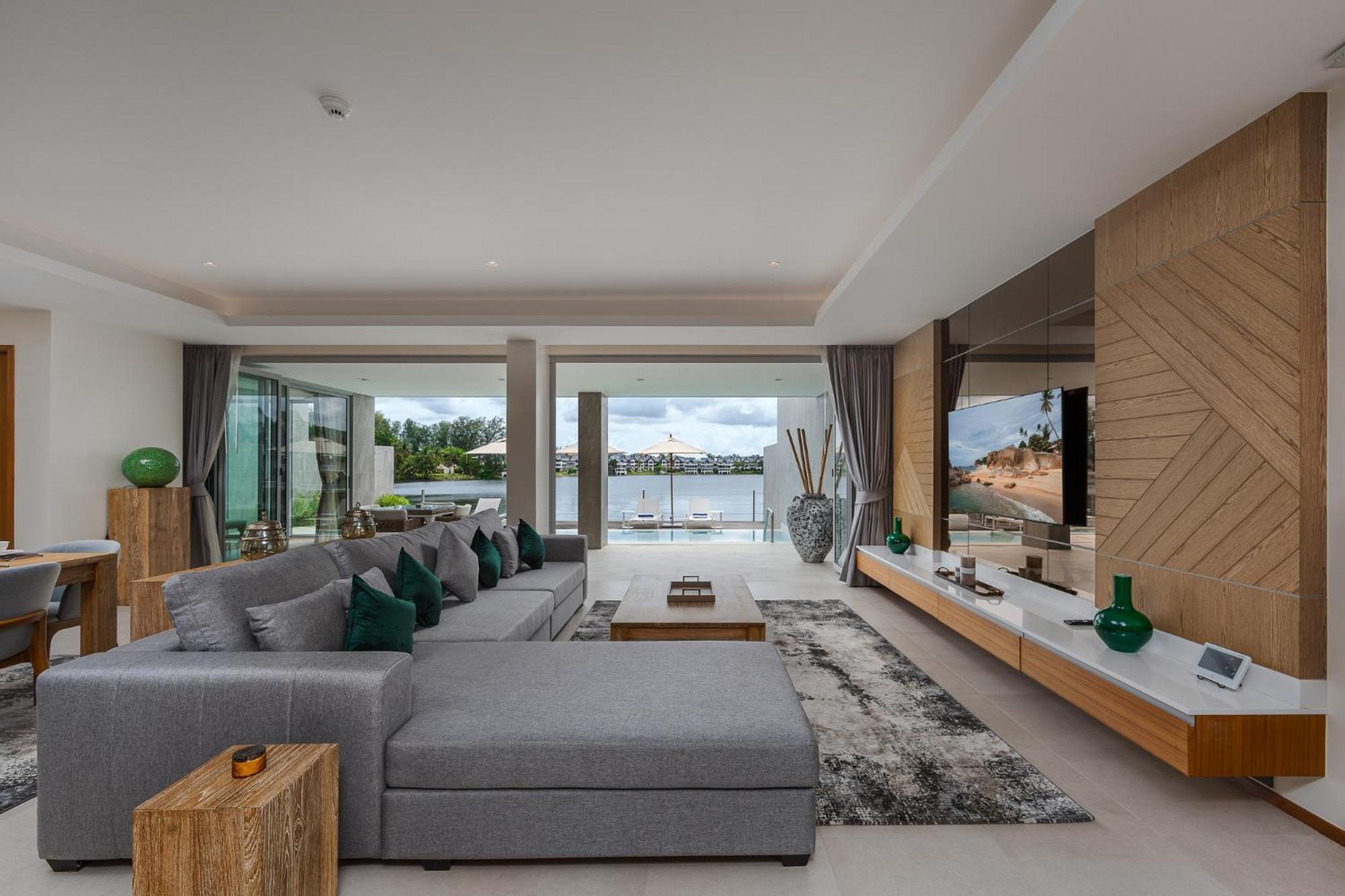 Beachfront Residences - Stunning Sea And Lake View バンタオビーチ エクステリア 写真