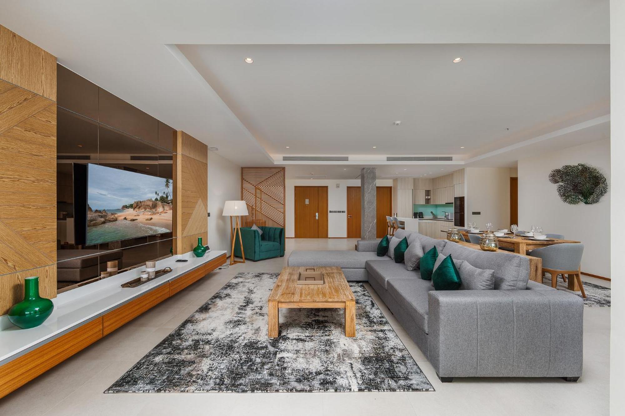 Beachfront Residences - Stunning Sea And Lake View バンタオビーチ エクステリア 写真