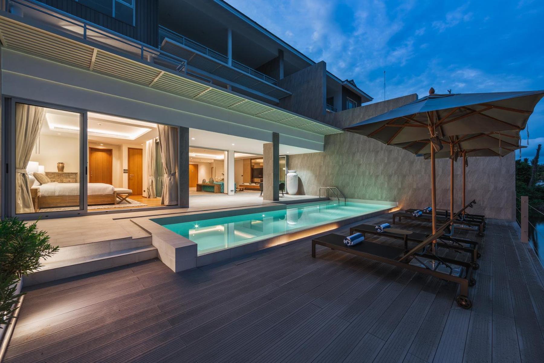 Beachfront Residences - Stunning Sea And Lake View バンタオビーチ エクステリア 写真