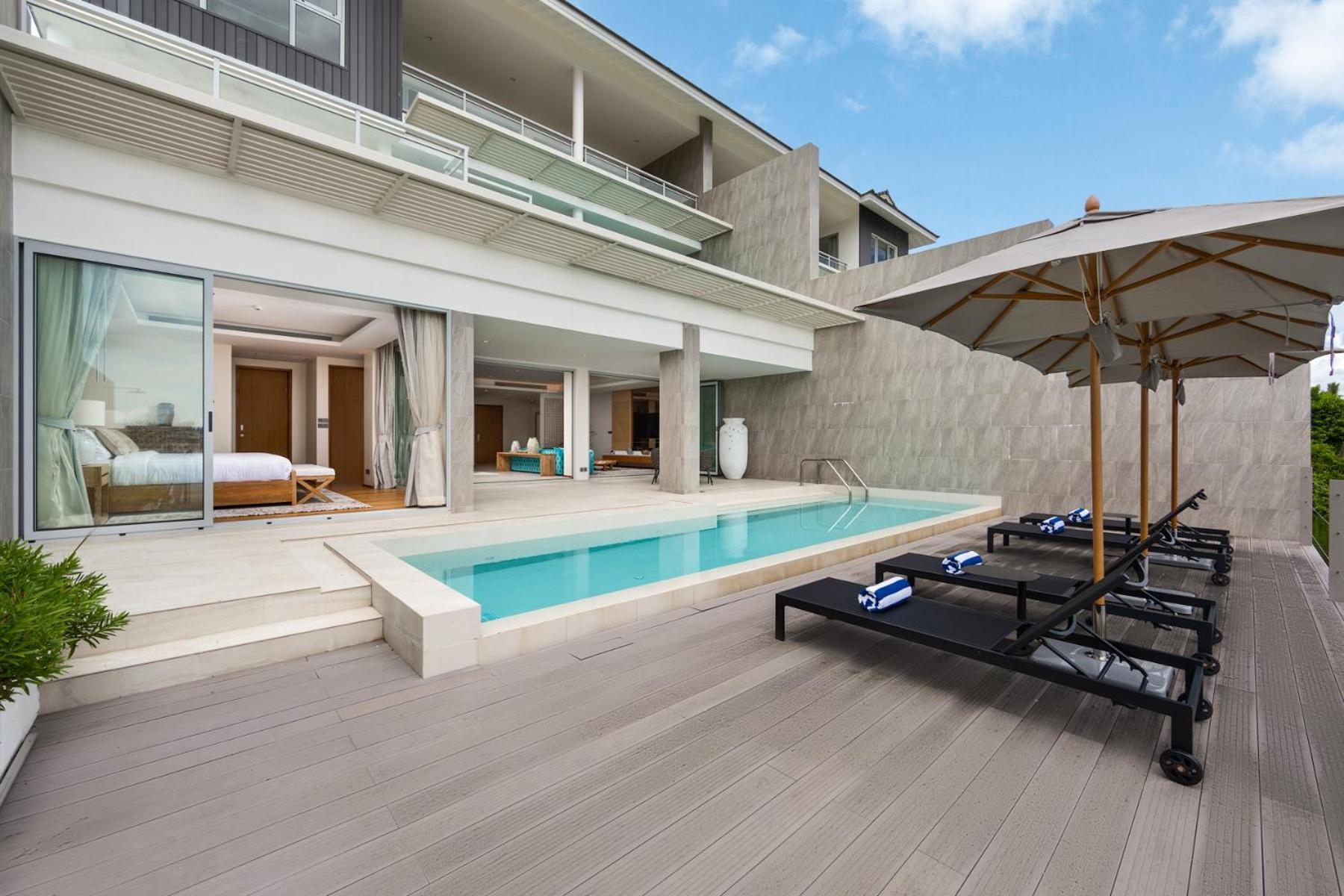Beachfront Residences - Stunning Sea And Lake View バンタオビーチ エクステリア 写真