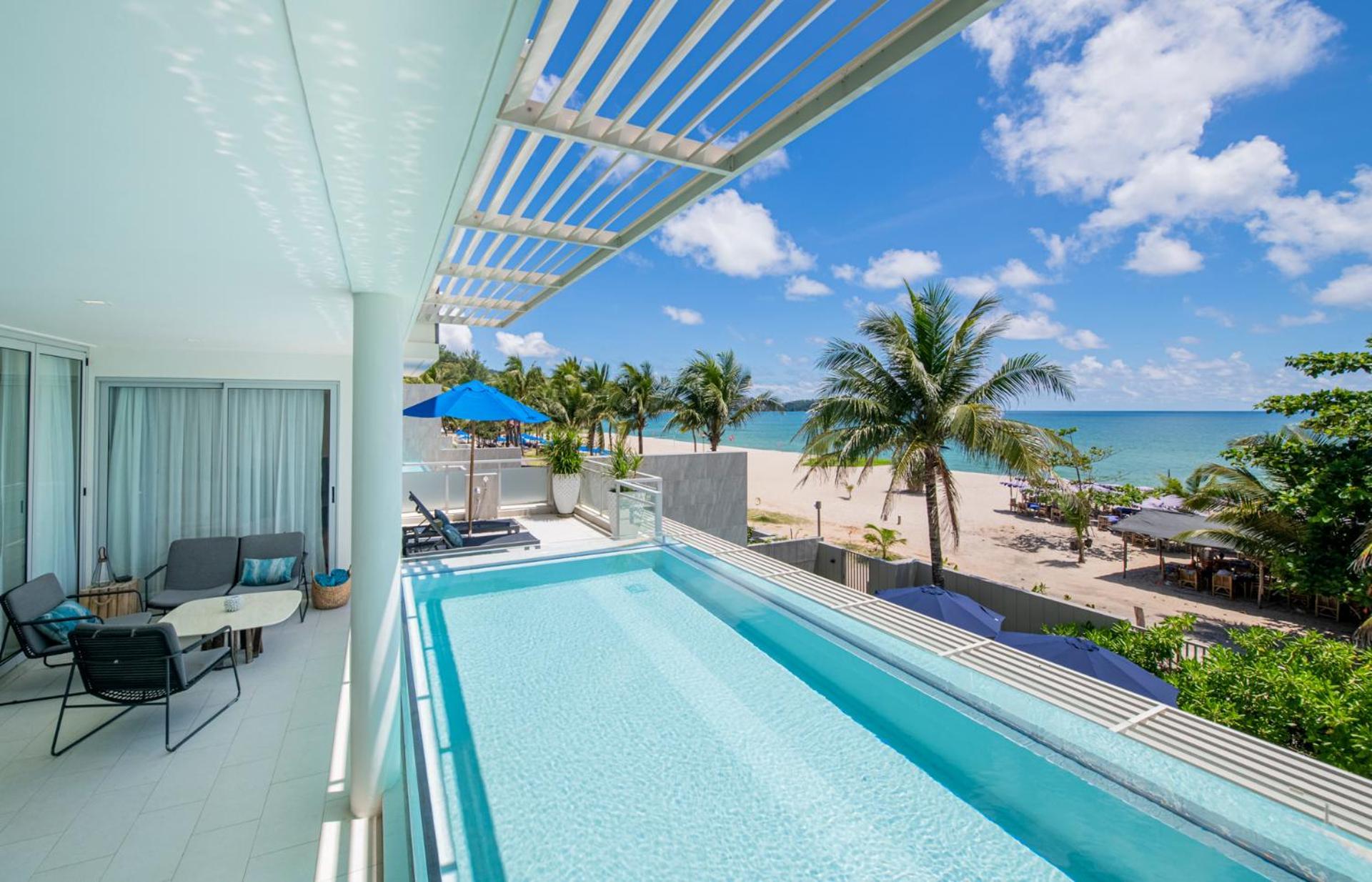 Beachfront Residences - Stunning Sea And Lake View バンタオビーチ エクステリア 写真