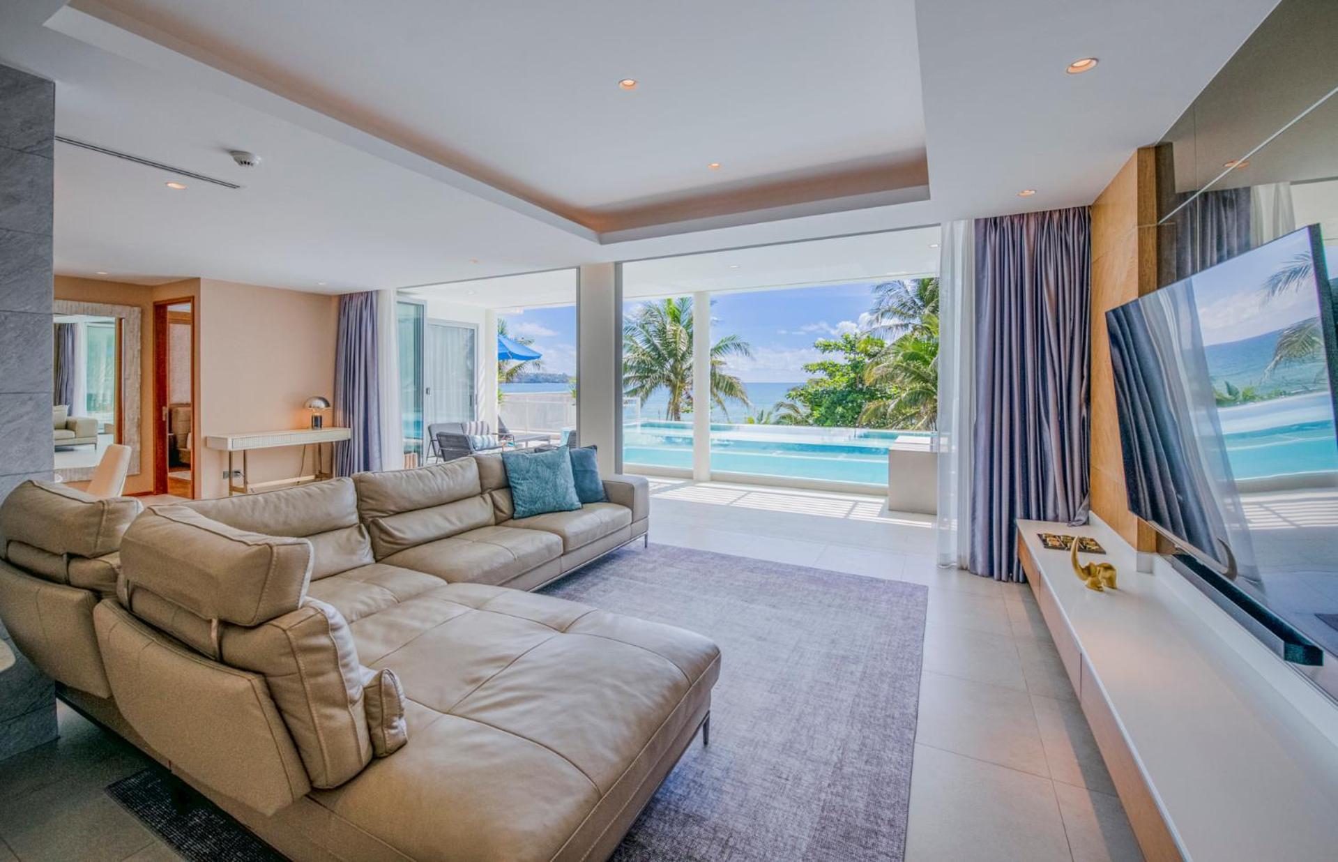 Beachfront Residences - Stunning Sea And Lake View バンタオビーチ エクステリア 写真