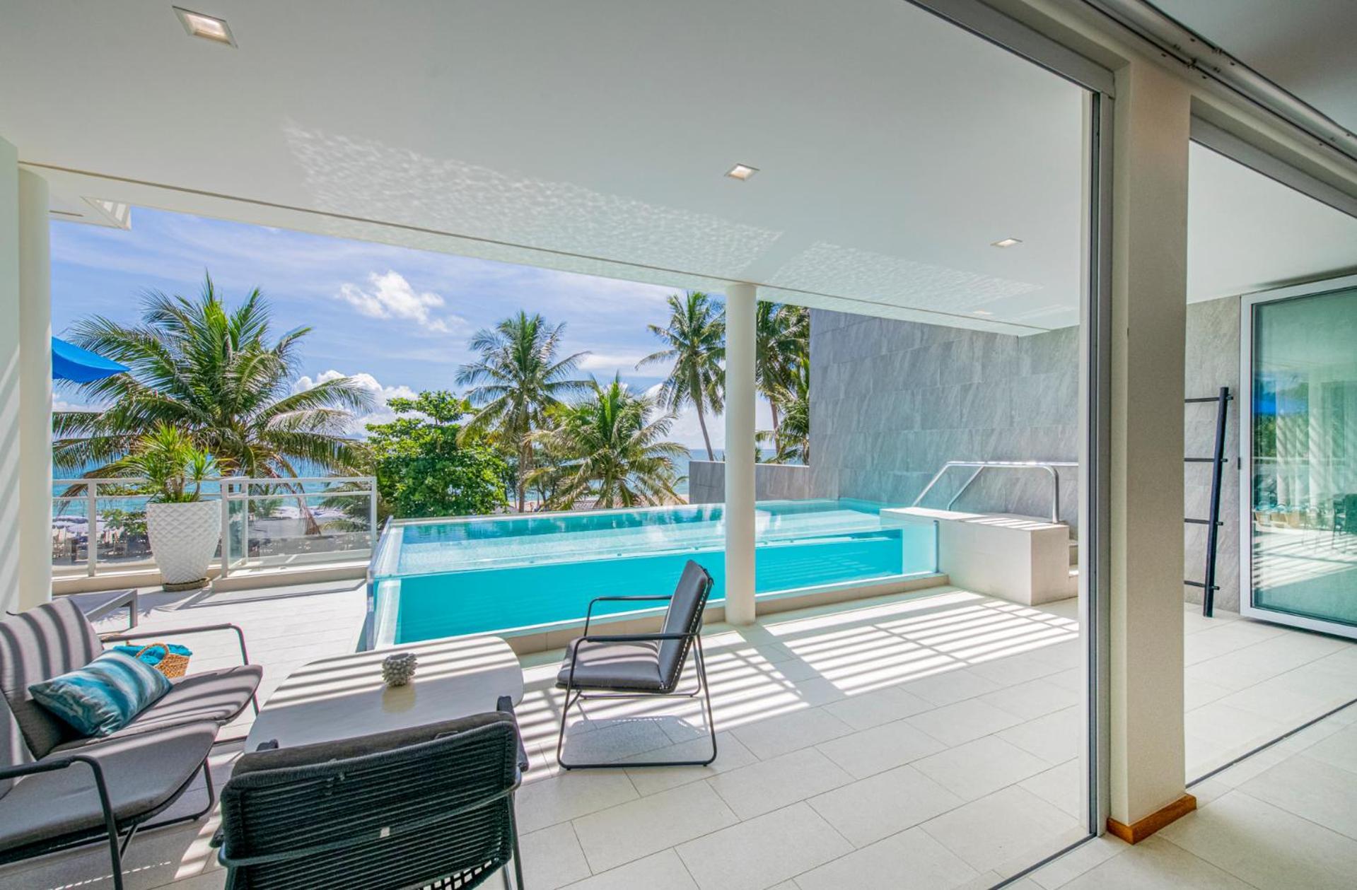 Beachfront Residences - Stunning Sea And Lake View バンタオビーチ エクステリア 写真