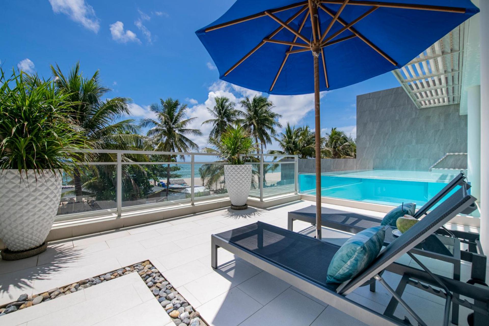 Beachfront Residences - Stunning Sea And Lake View バンタオビーチ エクステリア 写真