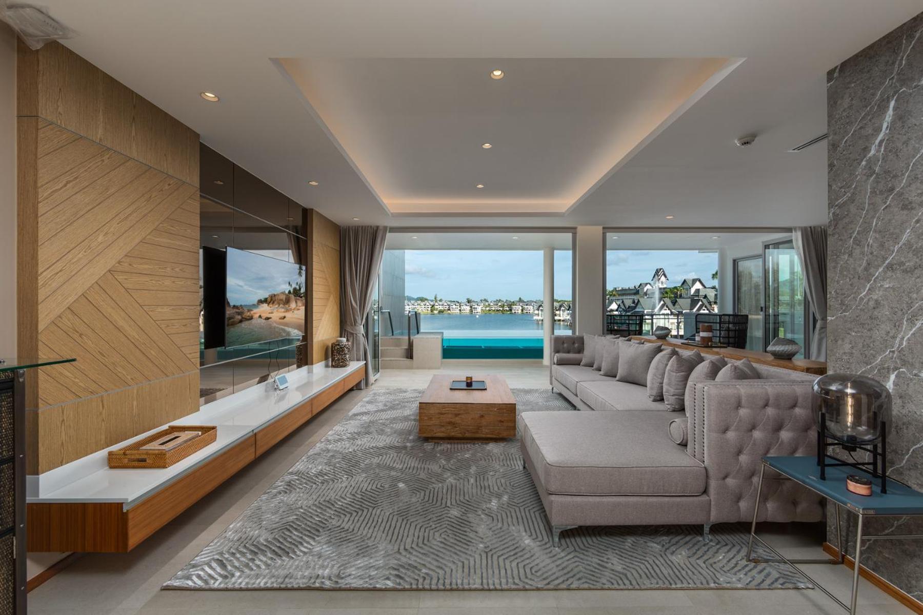 Beachfront Residences - Stunning Sea And Lake View バンタオビーチ エクステリア 写真